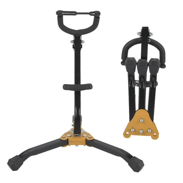 Sax Tripod Stand,Metal Foldable Adjustable Alto Sax Stand Foldable Sax Stand Masterfully Created
