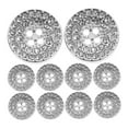 thumbnail image 6 of LIFKOME 10Pcs Zinc Alloy Rhinestones Buttons for Coats Women Clothes Replacement Buttons for Suits and Jackets, 6 of 8