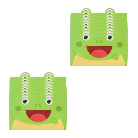 Masteelf 40 pcs Funny Frog Thinking Of You Cards Cute Cartoon Greeting Assortment Note Cards Stationary Office Supplies Classroom Prize