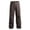 Brown, variant on Mens Casual Straight Leg Pants Stylish Outdoor Workwear Relaxed Fit Trousers Full Length Brown L