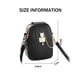 thumbnail image 5 of Bolso bandolera para mujer, bolso de hombro, bolso para teléfono móvil, bandolera pequeña, correa de hombro ajustable, bolso para móvil, 5 of 6