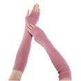 thumbnail image 1 of Guantes cálidos sin dedos con orificio para el pulgar, calentadores de brazos elásticos, unisex, clásicos, a la moda, sin dedos, 1 of 6