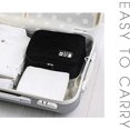 thumbnail image 3 of Bolsa de accesorios organizador ZHAOCHENG negro para electrónicos de viaje 9.64' x 7.08' x 3.93', 3 of 5