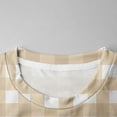 thumbnail image 6 of Efsteb Girls Long Sleeve Shirts Lightweight Long Sleeve Crew Neck Lattice Print Casual Comfy Basic Tshirt for Sports（Yellow，11 Years）, 6 of 8