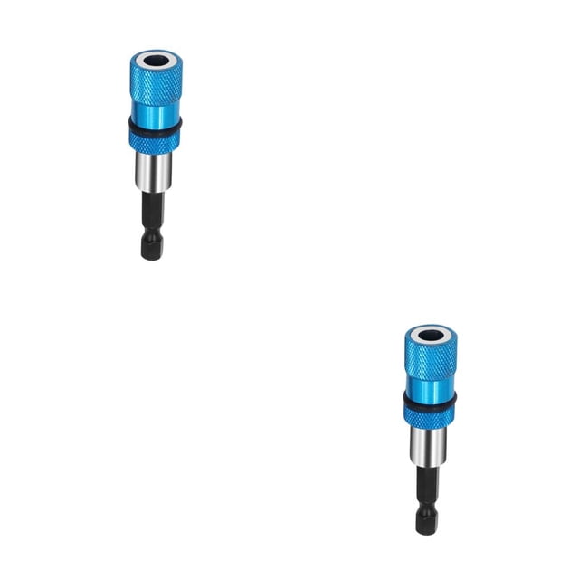 Speravity Mango hexagonal Mini portapuntas Destornillador ajustable de acero Barra de extensión Adaptador de zócalo de repuesto con controlador azul Azul 2piezas Speravity CBP164544