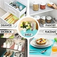 thumbnail image 5 of Refrigerator Mats, Waterproof and Non Slip EVA Refrigerator Mats Drawer Racks Cabinet Storage Kitchens and Mats, 5 of 7