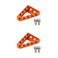 thumbnail image 3 of Riwesomey Pedal de freno trasero para motocicleta, punta de placa de paso, descanso dentado, reemplazo negro Type1 NO1 Riwesomey CBP257094, 3 of 6