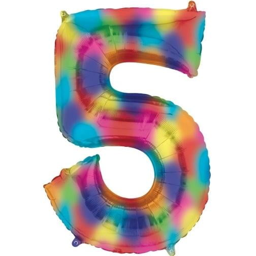 Float-Longer Foil Balloon in Chiffre Collection – Perfect Party Decor for Memorable Events!