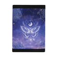 thumbnail image 3 of FUIALDOLG Mystic Moth Moon Pattern Slim Trifold Card Holders, Polyester Children's Wallet Portable Trifold Card Wallet for Outdoor Outdoor Sports, 3 of 6