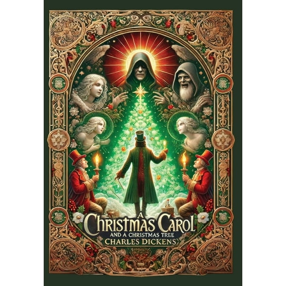 A Christmas Carol and A Christmas Tree (Collector's Edition) (Illustrated) (Laminated Hardback with Jacket), (Hardcover)