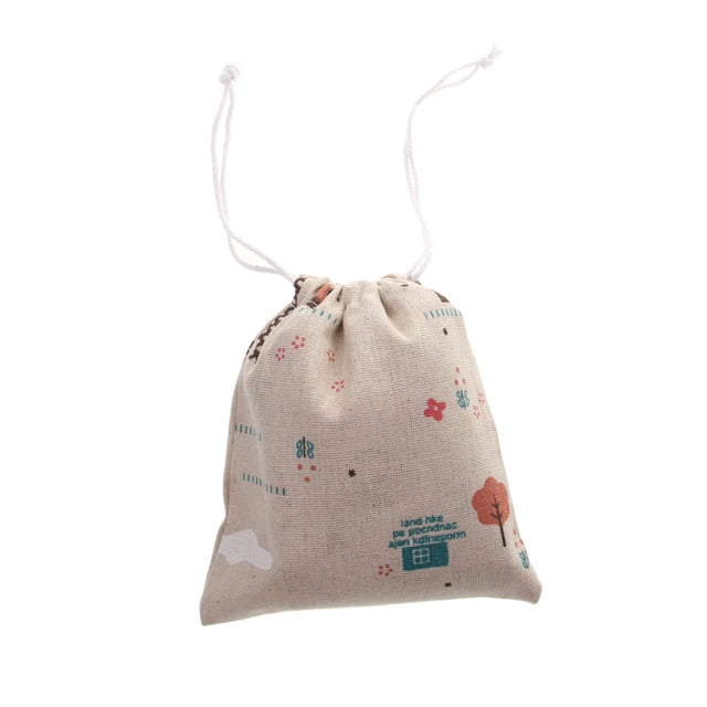 Bolsa De Almacenamiento Con Cordón De Lino Eiffel, Organizador De Lavandería, Bolsa De Viaje Sunnimix Bolsa de almacenamiento