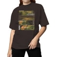 thumbnail image 2 of Officially Licensed Nasa Space Textures: Mars & Jupiter Women's T-shirt, 2 of 3