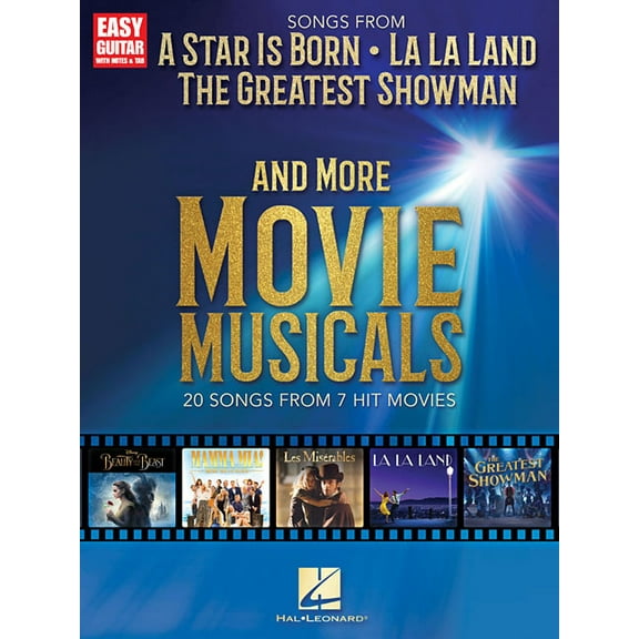 Songs from a Star Is Born, the Greatest Showman, La La Land, and More Movie Musicals, (Paperback)