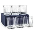 thumbnail image 5 of STPgoods Old Fashioned Glasses Set of 6 Whiskey Glasses Set Drinking Glasses 11.15 fl oz Clear Glass Short Tumblers, 5 of 7