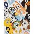 thumbnail image 3 of Bluey Little Kids' Boy or Girl Short Sleeve Graphic T-Shirt Tusk Off White, 3 of 3