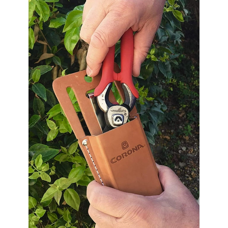 Corona AC 7220 Leather Pruner Scabbard Holster, 5-Inch, Outdoor