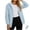 Light Blue, variant on Rain Jacket Women Long Sleeve Full Zip Lightweight Packable Hooded Jackets Drawstring Waterproof Travel Outdoor Windbreaker(Large,Army Green)