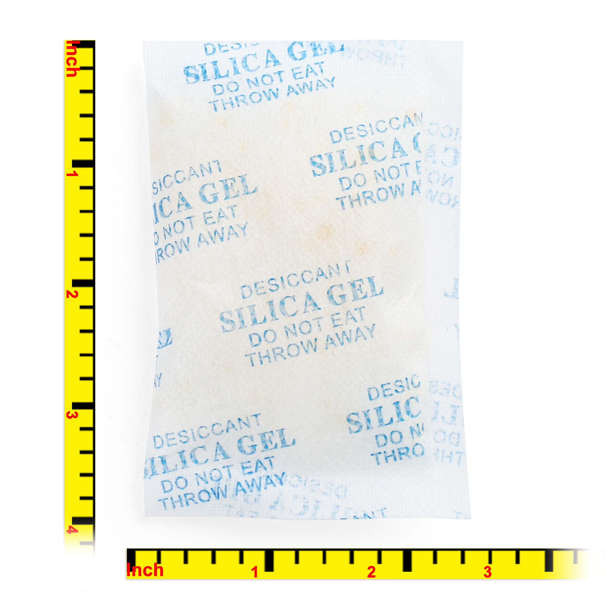 LotFancy Trockenmittel Silicagel Desikkant, 3 g × 100 Stück, Sicherer  Feuchtigkeitsabsorber für die Lagerung, Geruchsneutral