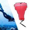 thumbnail image 1 of Bolsa de elevación Colamx 140lb salvamento flotación natación buceador buceo flotador Rojo fluorescente, 1 of 8