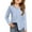 Light Blue, variant on OIOLOYJM Girls Long Sleeve Shirts Casual Solid Color Button Down Shirts Spring Fashion Collared School Uniform Loose Fit T Shirts with Pocket Wine 8-9 Year