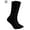 Black, variant on 3 Pairs Cotton Half Cushioned Crew Socks Men's Works Socks Cotton Crew Athletic Socks
