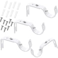 thumbnail image 1 of Soportes Para Barra De Cortina YONGSHENG Ajustables 4 Piezas, 1 of 5