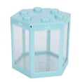 thumbnail image 3 of Desktop Fish Tank, Hex Fish Tank Super-resistant For Office For Old People Blue, 3 of 8