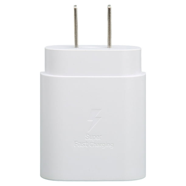 Cargador rápido, 25W US 100-240V LIGERO USB C CARGADOR DE PARED PARA TELEFONO MÓVIL