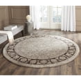thumbnail image 3 of SAFAVIEH Vintage Irving Traditional Area Rug, Taupe/Black, 5'1" x 7'7", 3 of 10