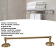 thumbnail image 4 of BIMZUC 41 cm All‑Copper European Style Wall‑Mounted Towel Rack – Single‑Pole, Antique Finish, Space‑Saving Bathroom Hook, 4 of 6