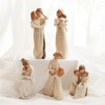 thumbnail image 4 of Garden courtyard home children room decoration resin bow rattan effect rabbit ornaments, 4 of 5