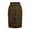 Green, variant on Long Skirts for Women Suede Leopard Pencil Skirt Knee Length High Waisted Print Bodycon Midi Womens Summer Clothes Beige L