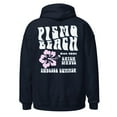 thumbnail image 4 of Unisex Pismo Beach Vintage Style Hoodie Endless Summer Hibiscus Logo, 4 of 10