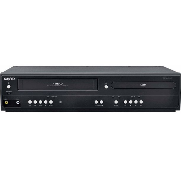 Sanyo FWDV225F DVD VCR Combo DVD Player Vhs Player Combo with Remote
