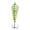 Green, variant on VMWMSSR Metal Swimming Spoon Fishing Lure, Treble Hook Freshwater Saltwater Predator Fish Bait, Multi Color Reflective Scale Hard Fishing Tackle Accessory(Red-2.05")