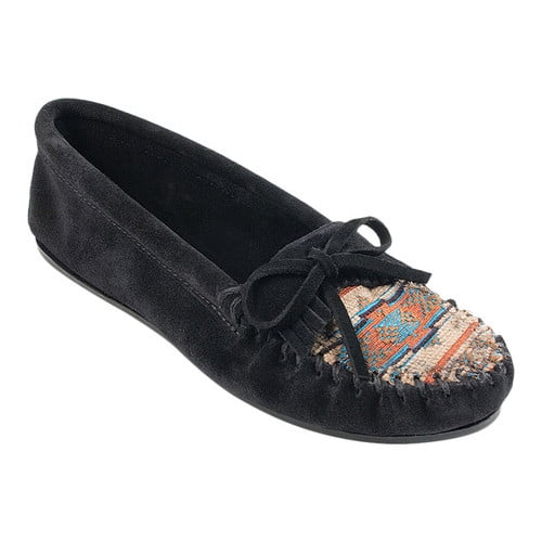 Minnetonka Womens El Paso II Suede Moc