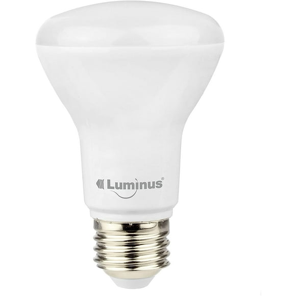 Luminus PLYC3722-7W (50W) 575 Lumens 2700K Dimmable Led Light Bulb-6 Pack, R20, Warm White