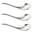 thumbnail image 4 of 1 Set 3 Pcs Stainless Steel Caviar Spoons Strainers Spherification Spoons (Silver), 4 of 8