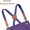 thumbnail image 2 of Delantal de lona AFUN Chef, color morado, tallas M a XXL, 2 of 7