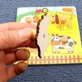 thumbnail image 2 of Rompecabezas de madera 3D Montessori para niños juguetes educativos de aprendizaje juegos para bebés rompecabezas para niños de 1 2 y 3 años, 2 of 5