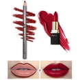 thumbnail image 4 of Khasana Lipstick & Lip Liner Set, Gloss and Creamy, Soft and Smooth Lip Color Kit, Vitamin E & C Infused for Nourishment, Hydration & Protection, Long Lasting, Color Matched Gift Set, 4 of 11