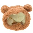 thumbnail image 1 of Bonito gorro de oso para disfraz de gato, gorro con orejas para mascota, gorro cálido., 1 of 5