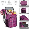 thumbnail image 5 of Travel Cooler Bag - Pink and Black Of Leopard Print Camping Beer Cooler Backpack with Bottle Opener- Waterproof Insulated Picnic Backpacks - Cooler Bag for Beach, 5 of 6