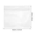 thumbnail image 2 of 10Pcs Vaccination Protector Waterproof Plastic Sleeves ID Holder, 2 of 8