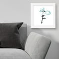thumbnail image 4 of Gallery Pops Hatsune Miku - Hatsune Miku Styled Pose Wall Art, White Framed Version, 12" x 12", 4 of 5