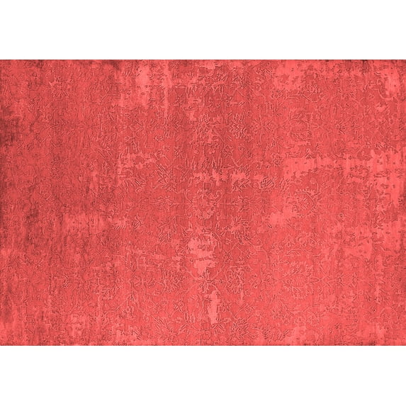Ahgly Company Indoor Rectangle Oriental Red Industrial Area Rugs, 8' x 10'