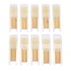 thumbnail image 1 of 10Pcs Soprano Saxophone Reed 2.5 Bb B Flat Sax Reeds Accessory Set Kit for Clarinet, 1 of 4