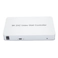 thumbnail image 1 of Video Wall Controller, 8K Video Wall Processor TV Wall Controller HDCP 1.4 Multi Screen Splicing Display Controller Support 2x2, 1x1, 1x2, 1x3, 1x4, 2x1, 3x1, 4x1, 1 of 7