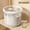 clear-15kg, variant on Premium Kitchen Grain Storage Bin with Insect-Proof Seal , Perfect for Rice, Wheat, Flour,Clear or ivory