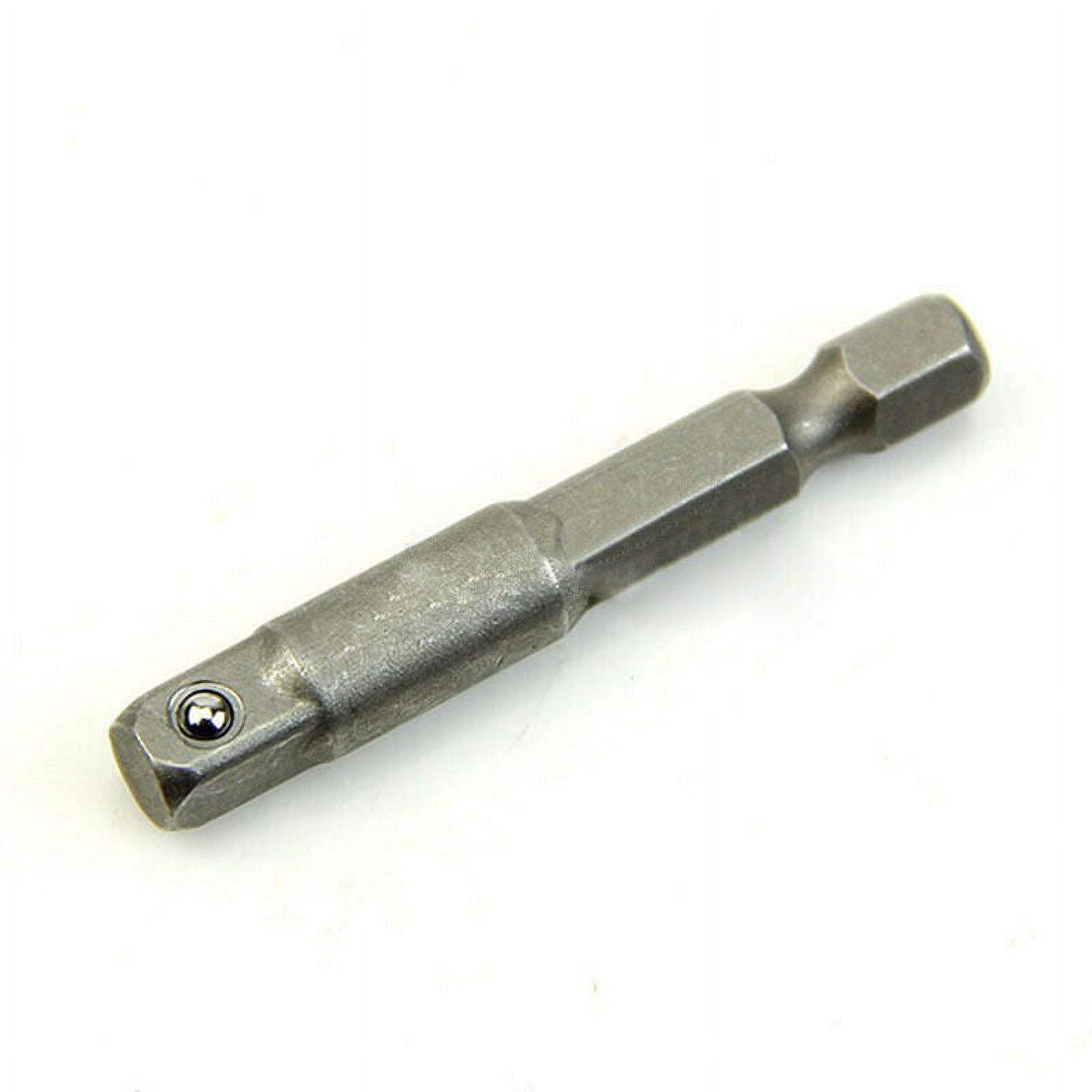 5x 3/8" Stecknuss-Adapter – Für Impact Driver, 3/8" Vierkant Auf 1/4" Sechskant, Aus Chrom-Vanadium-Stahl